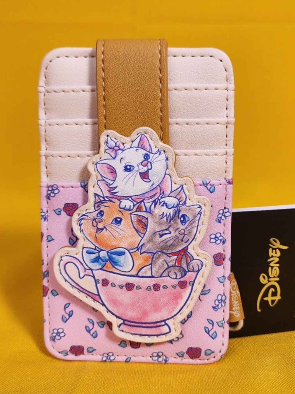 Loungefly Disney the Aristocats Kittens Teacup Marie Cardholder Wallet NEW